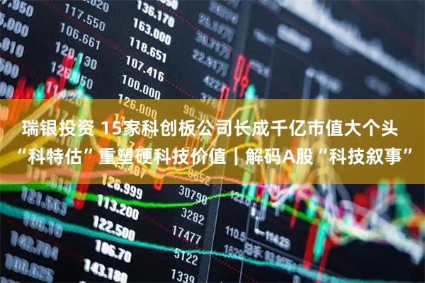 瑞银投资 15家科创板公司长成千亿市值大个头 “科特估”重塑硬科技价值｜解码A股“科技叙事”