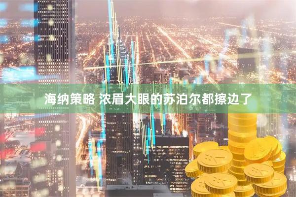 海纳策略 浓眉大眼的苏泊尔都擦边了