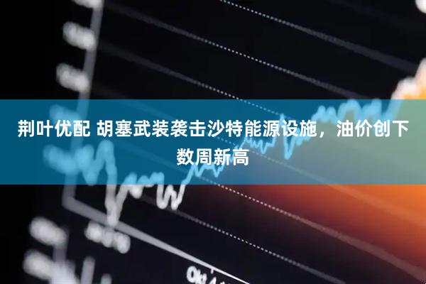 荆叶优配 胡塞武装袭击沙特能源设施，油价创下数周新高